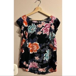 14th & Union Floral Print Blouse